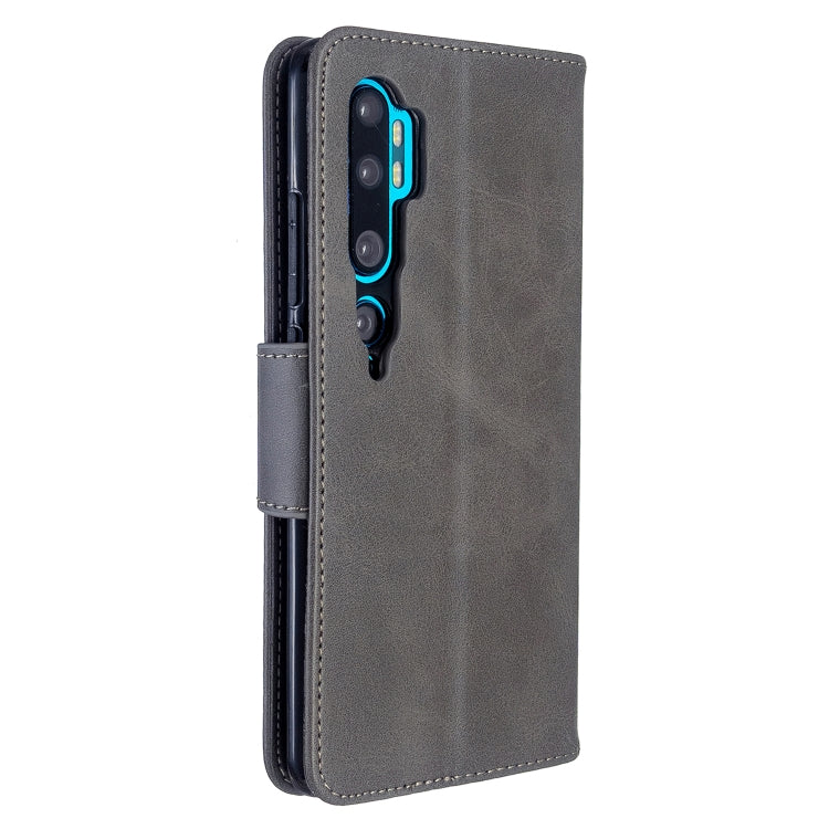 For Xiaomi CC9 Pro / Note 10 / Note 10 Pro Retro Lambskin Texture Pure Color Horizontal Flip PU Leather Case with Holder & Card Slots & Wallet & Lanyard