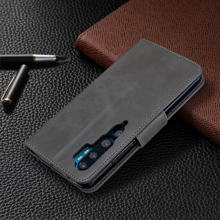 For Xiaomi CC9 Pro / Note 10 / Note 10 Pro Retro Lambskin Texture Pure Color Horizontal Flip PU Leather Case with Holder & Card Slots & Wallet & Lanyard