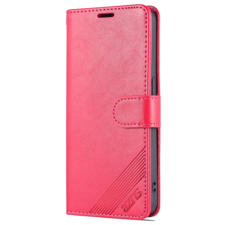 For OPPO Reno7 5G AZNS Sheepskin Texture Flip Leather Phone Case
