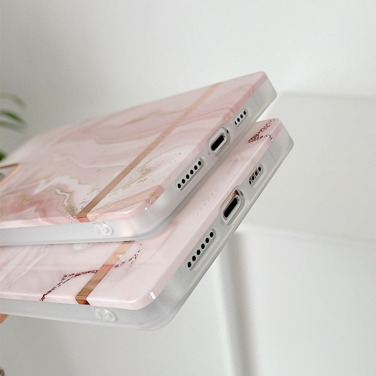 For iPhone 11 Pro Square Plating Gold Edge Phone Case