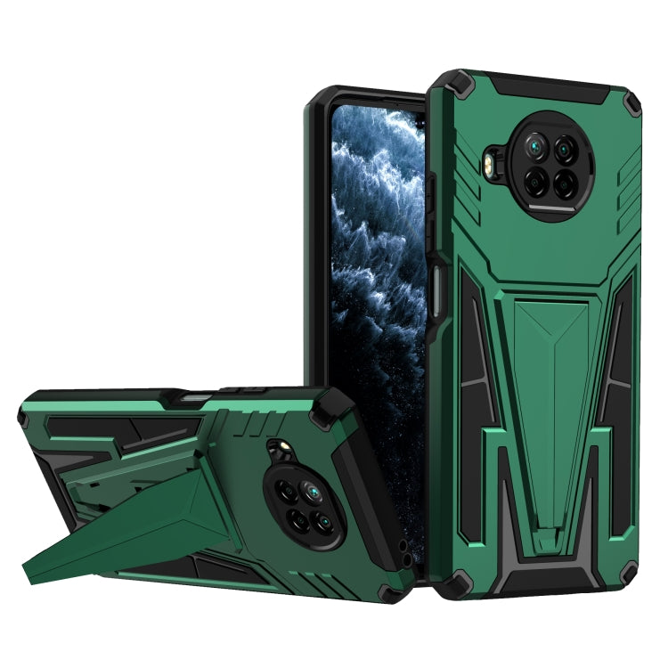 For Xiaomi Redmi Note 9 Pro 5G Super V Armor PC + TPU Phone Case with Holder