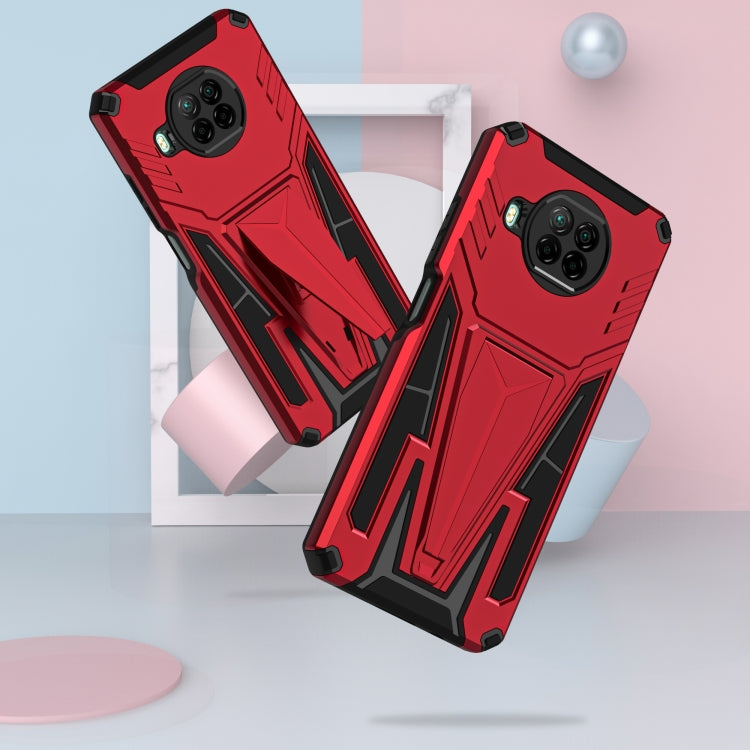For Xiaomi Redmi Note 9 Pro 5G Super V Armor PC + TPU Phone Case with Holder