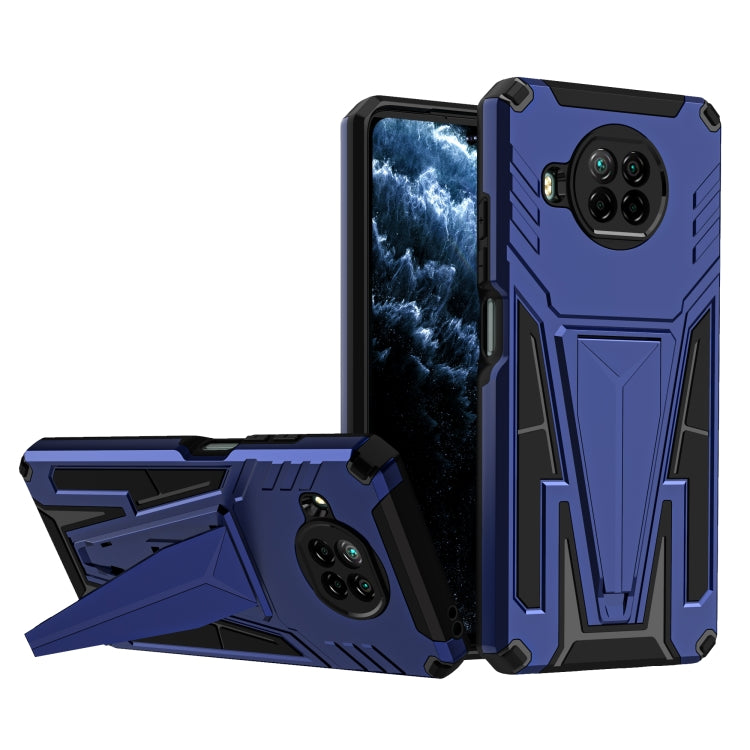 For Xiaomi Redmi Note 9 Pro 5G Super V Armor PC + TPU Phone Case with Holder