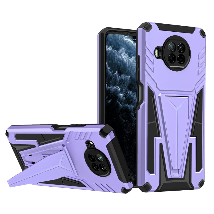 For Xiaomi Redmi Note 9 Pro 5G Super V Armor PC + TPU Phone Case with Holder