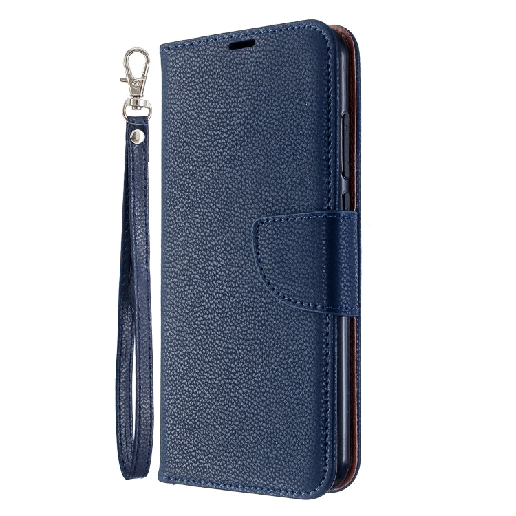 For Xiaomi Redmi Note 8T Litchi Texture Pure Color Horizontal Flip PU Leather Case with Holder & Card Slots & Wallet & Lanyard