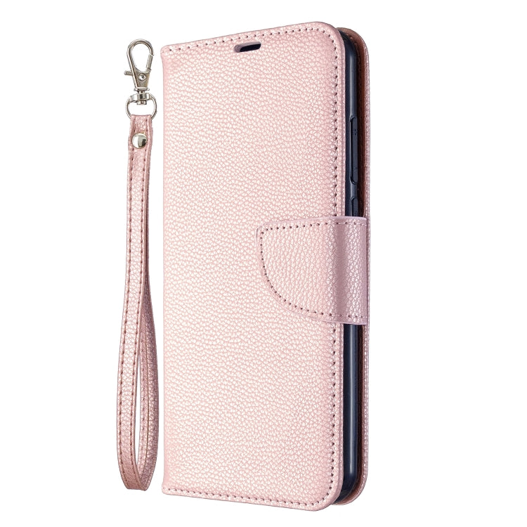 For Xiaomi Redmi Note 8T Litchi Texture Pure Color Horizontal Flip PU Leather Case with Holder & Card Slots & Wallet & Lanyard