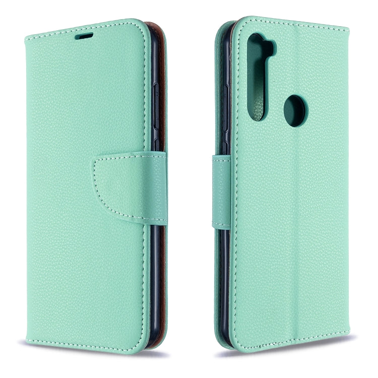 For Xiaomi Redmi Note 8T Litchi Texture Pure Color Horizontal Flip PU Leather Case with Holder & Card Slots & Wallet & Lanyard