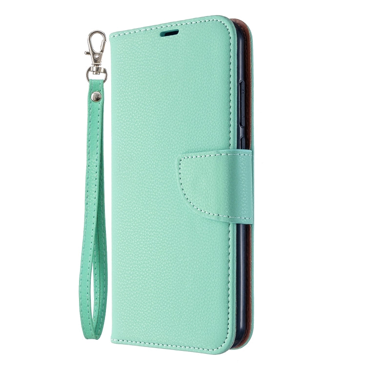 For Xiaomi Redmi Note 8T Litchi Texture Pure Color Horizontal Flip PU Leather Case with Holder & Card Slots & Wallet & Lanyard