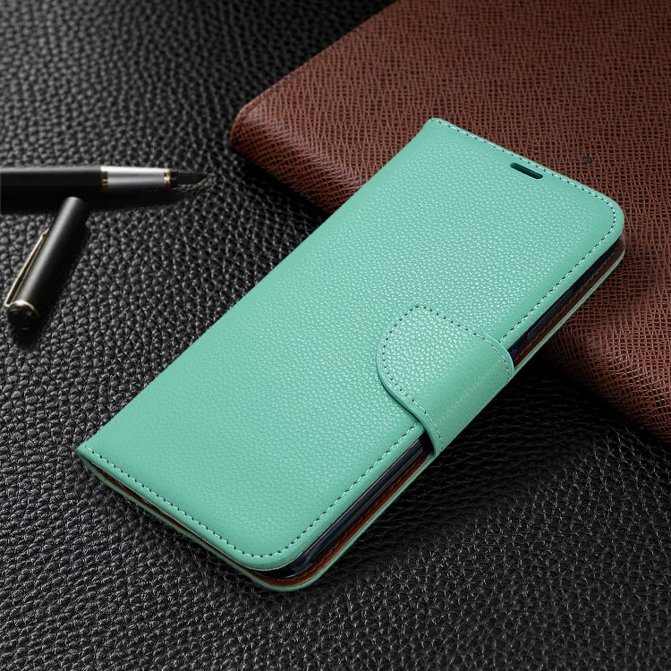 For Xiaomi Redmi Note 8T Litchi Texture Pure Color Horizontal Flip PU Leather Case with Holder & Card Slots & Wallet & Lanyard