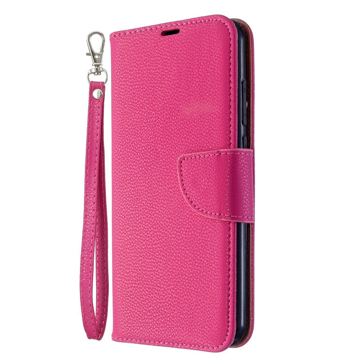 For Xiaomi Redmi Note 8T Litchi Texture Pure Color Horizontal Flip PU Leather Case with Holder & Card Slots & Wallet & Lanyard