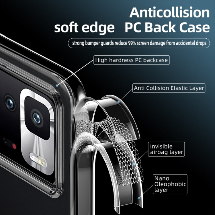 For Xiaomi Redmi Note 10 Pro wlons Ice Crystal PC + TPU Phone Case