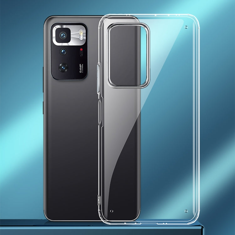 For Xiaomi Redmi Note 10 Pro wlons Ice Crystal PC + TPU Phone Case