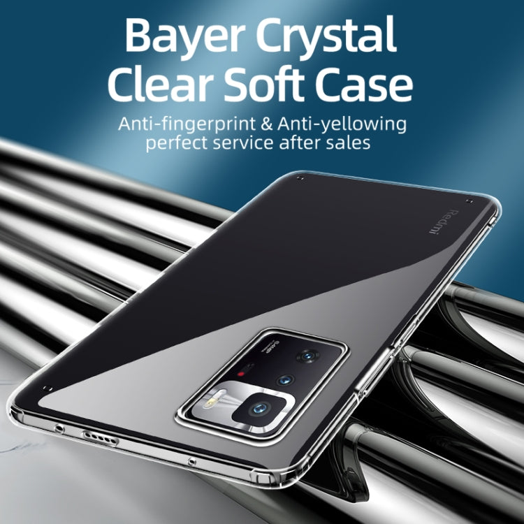 For Xiaomi Redmi Note 10 Pro wlons Ice Crystal PC + TPU Phone Case
