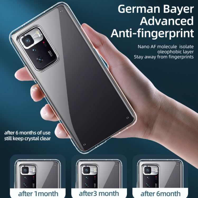 For Xiaomi Redmi Note 10 Pro wlons Ice Crystal PC + TPU Phone Case