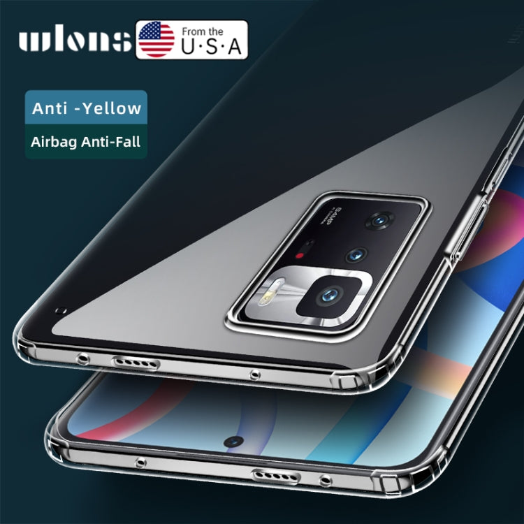 For Xiaomi Redmi Note 10 Pro wlons Ice Crystal PC + TPU Phone Case