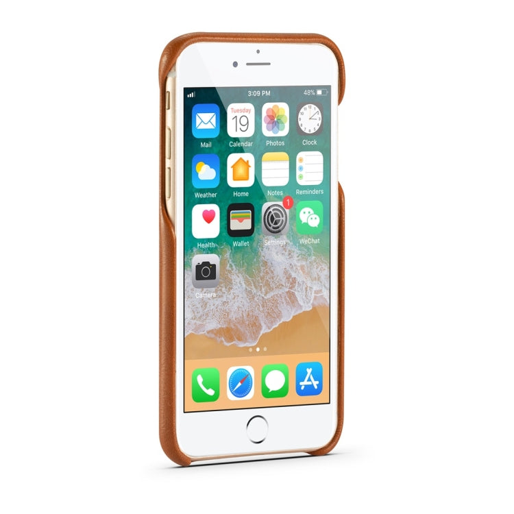 For iPhone 7 Plus / 8 Plus Shockproof PC + PU Protective Case with Holder & Card Slots