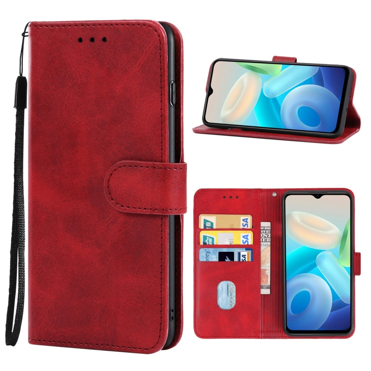 Leather Phone Case For vivo Y74s