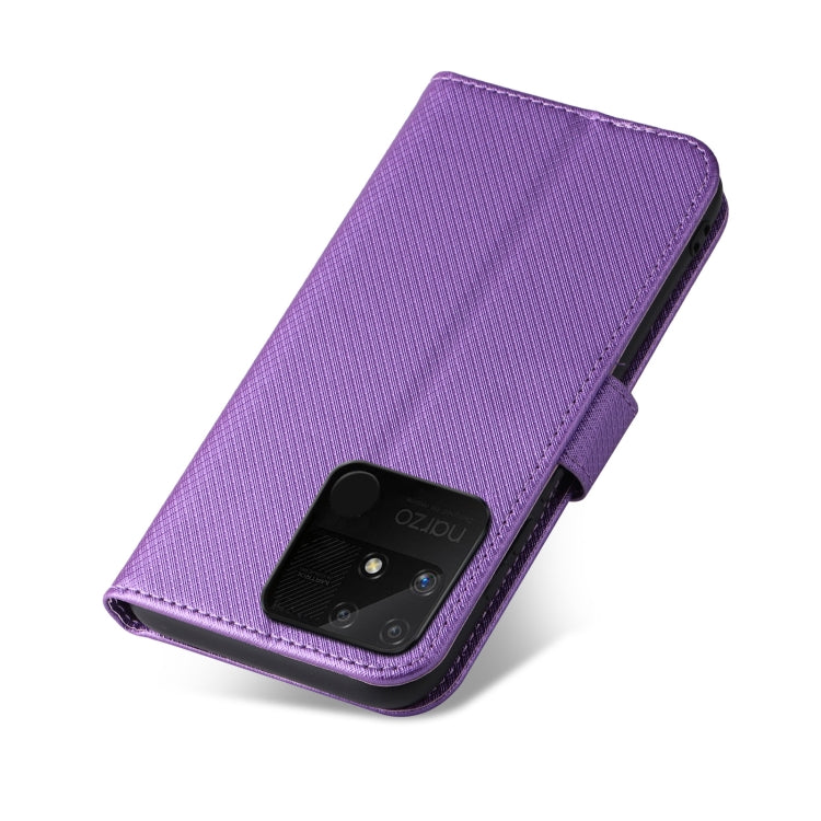 For OPPO Realme Narzo 50A Diamond Texture Leather Phone Case