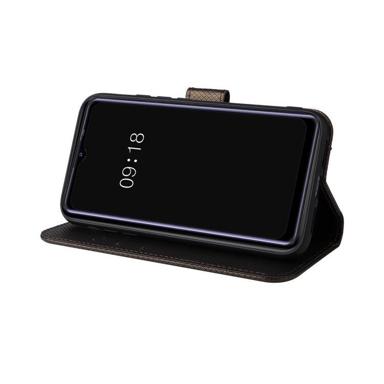 For OPPO Realme Narzo 50A Diamond Texture Leather Phone Case