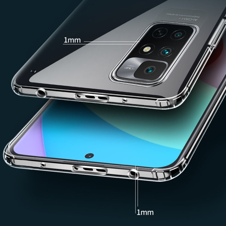 For Xiaomi Redmi Note 11 4G Ice Crystal PC + TPU Phone Case