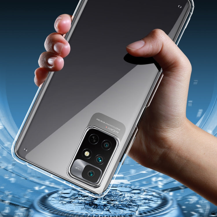 For Xiaomi Redmi Note 11 4G Ice Crystal PC + TPU Phone Case