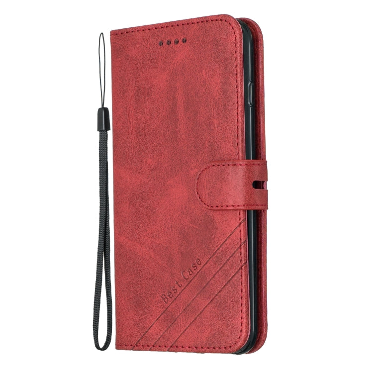 For iPhone 6 Plus & 6s Plus Stitching Style 2-Color Cow Texture Horizontal Flip PU Leather Case with Holder & Card Slot & Lanyard