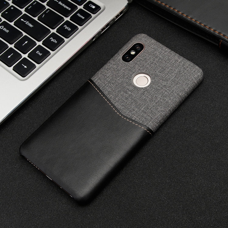 For Xiaomi Redmi 5 Pro / 5 PC + PU Splicing Case with Card Slots