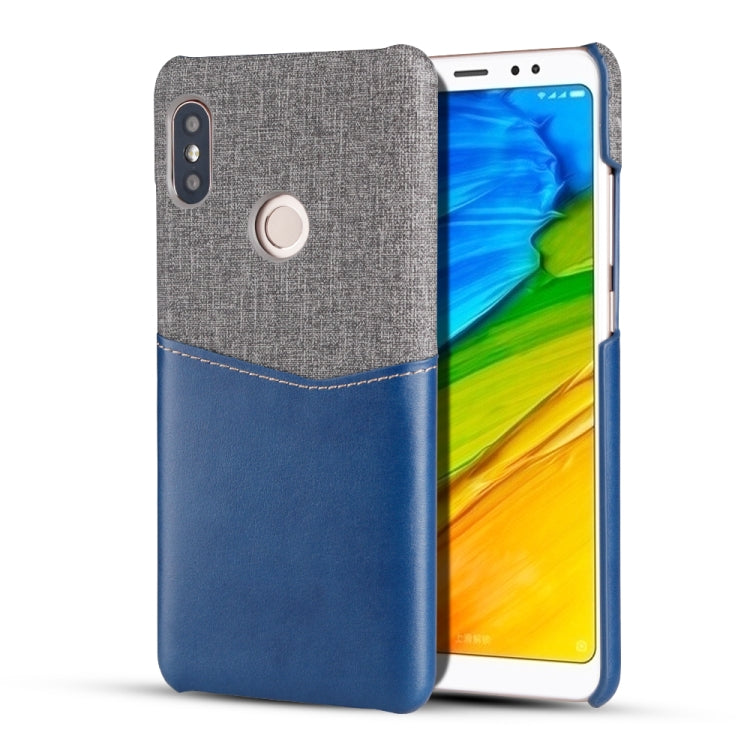 For Xiaomi Redmi 5 Pro / 5 PC + PU Splicing Case with Card Slots