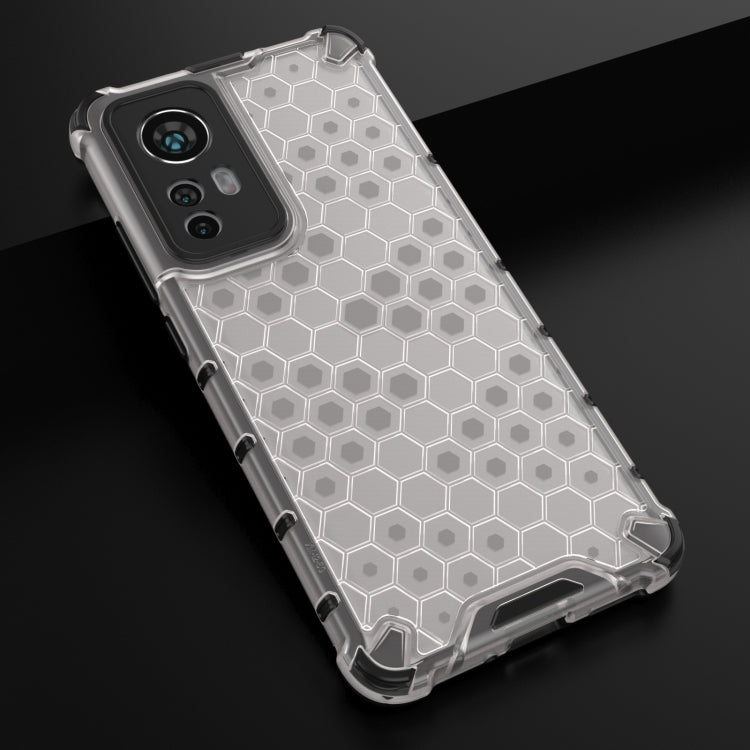 For Xiaomi 12 5G Shockproof Honeycomb PC + TPU Phone Case