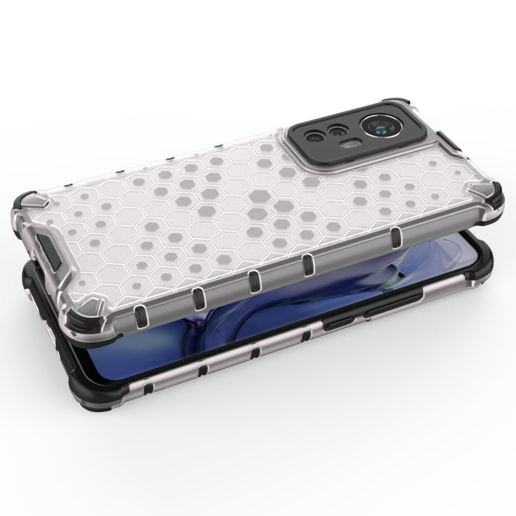 For Xiaomi 12 5G Shockproof Honeycomb PC + TPU Phone Case