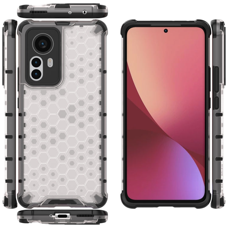 For Xiaomi 12 Pro Shockproof Honeycomb PC + TPU Phone Case