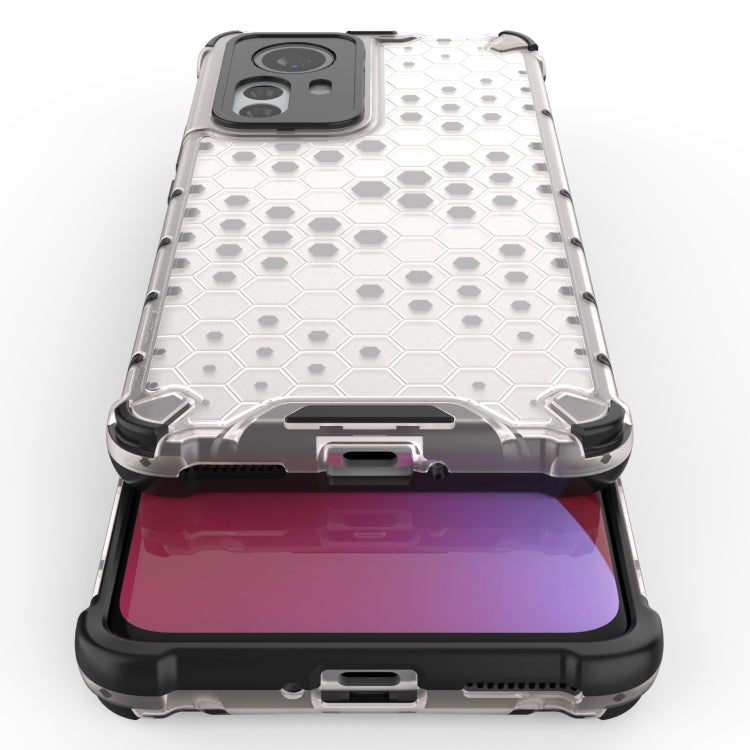 For Xiaomi 12 Pro Shockproof Honeycomb PC + TPU Phone Case