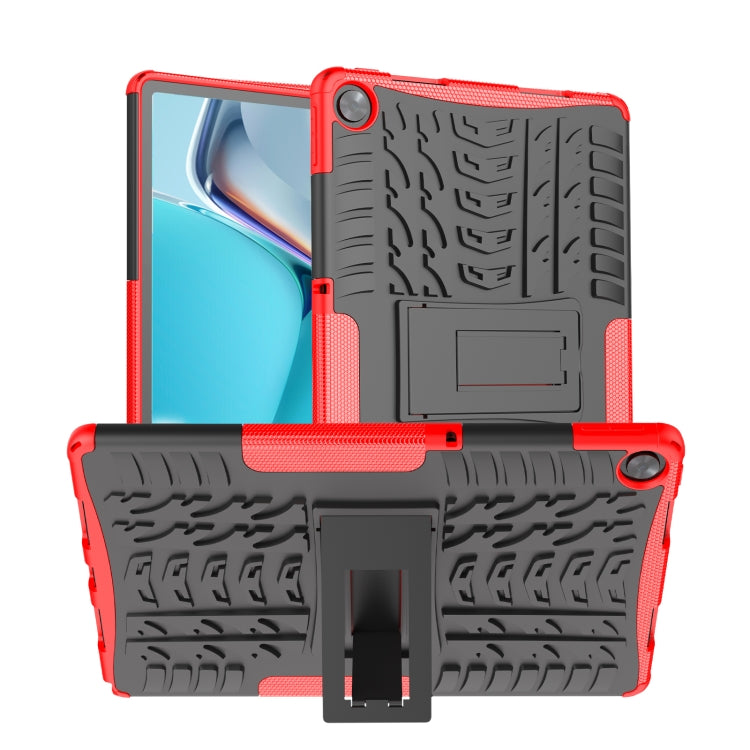 For OPPO Realme Pad 10.4 Tire Texture TPU + PC Tablet Case