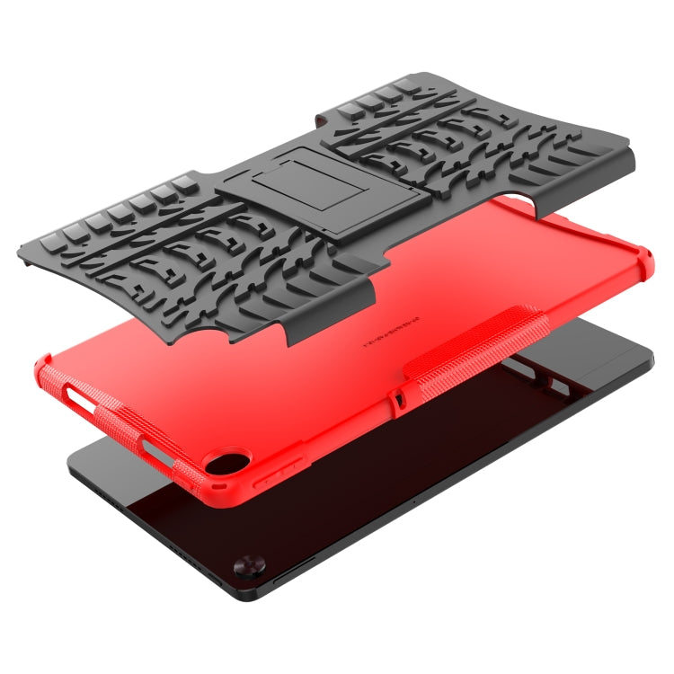 For OPPO Realme Pad 10.4 Tire Texture TPU + PC Tablet Case