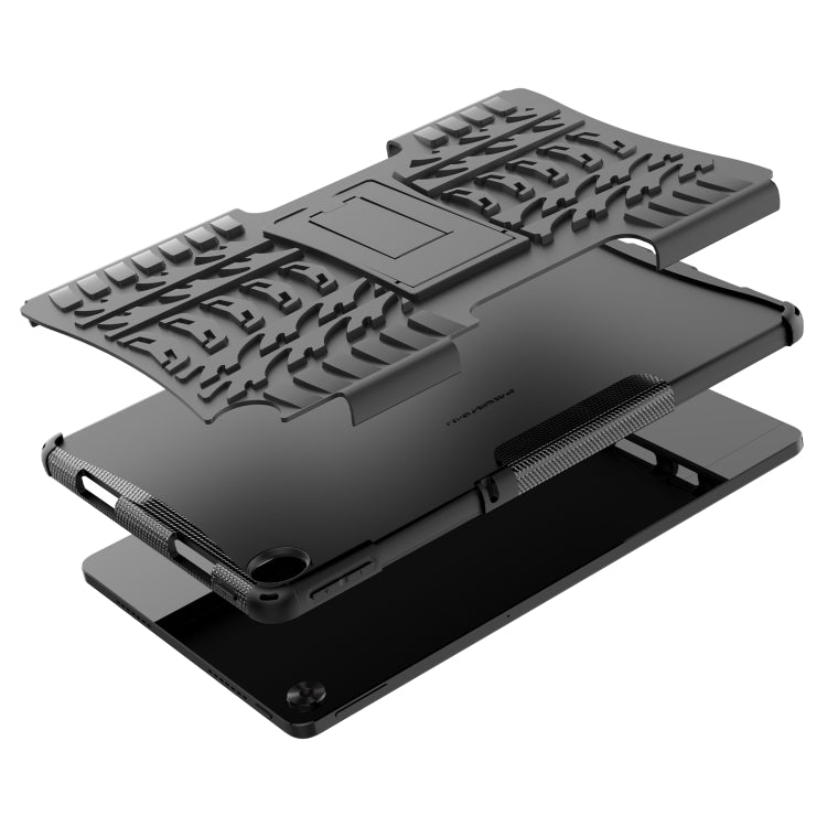 For OPPO Realme Pad 10.4 Tire Texture TPU + PC Tablet Case