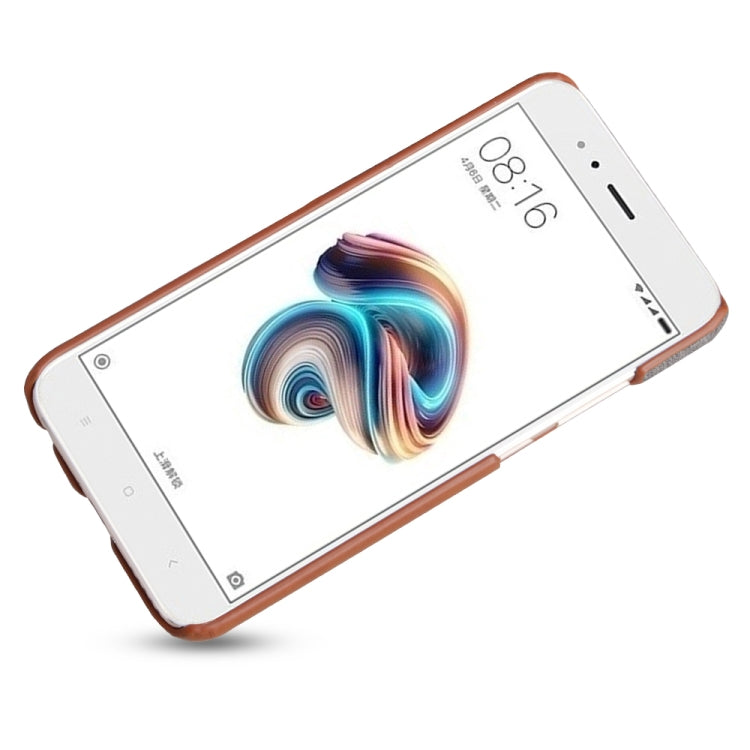 For Xiaomi Mi 5X / Mi A1 PC + PU Splicing Case with Card Slots