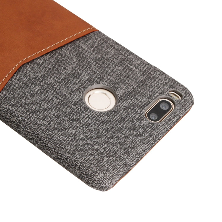 For Xiaomi Mi 5X / Mi A1 PC + PU Splicing Case with Card Slots