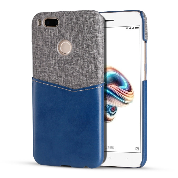 For Xiaomi Mi 5X / Mi A1 PC + PU Splicing Case with Card Slots