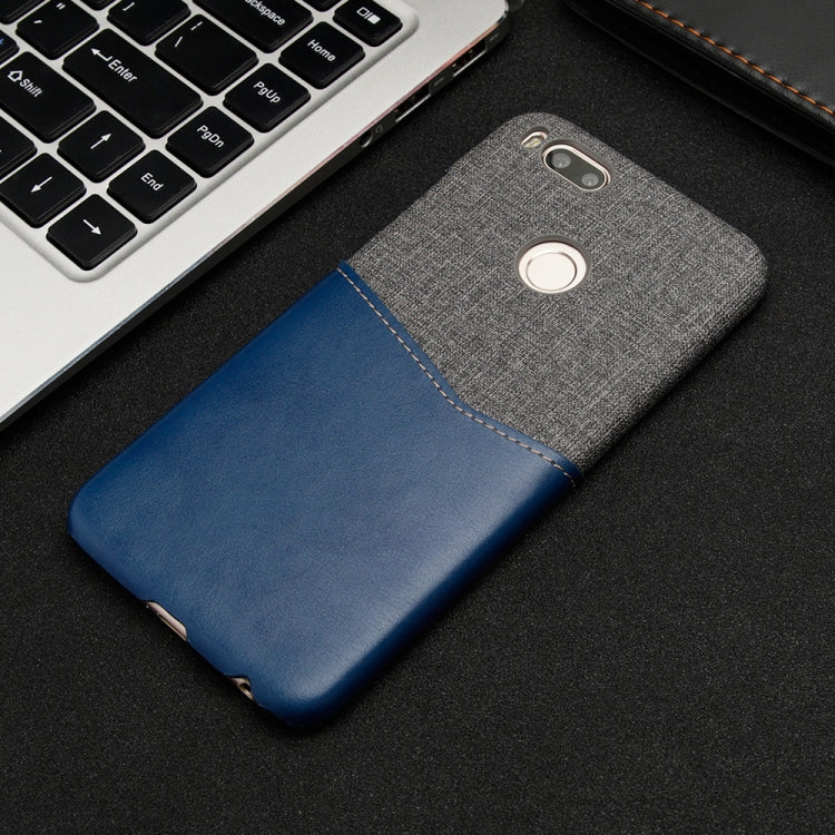 For Xiaomi Mi 5X / Mi A1 PC + PU Splicing Case with Card Slots