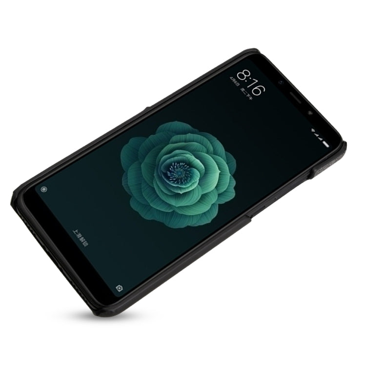 For Xiaomi Mi 6X / Mi A2 PC + PU Splicing Case with Card Slots