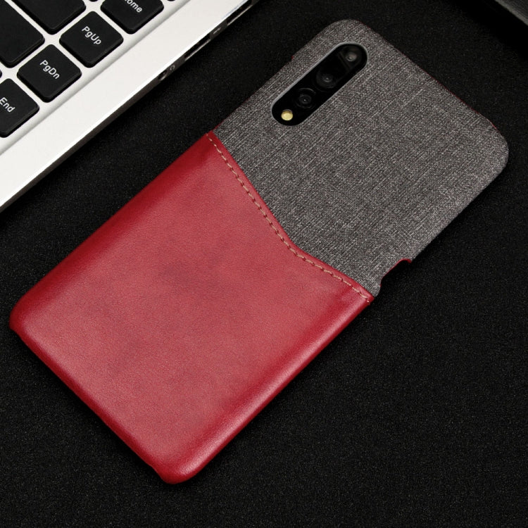 For Xiaomi Mi 9 PC + PU Splicing Case with Card Slots