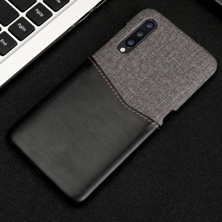 For Xiaomi Mi 9 PC + PU Splicing Case with Card Slots