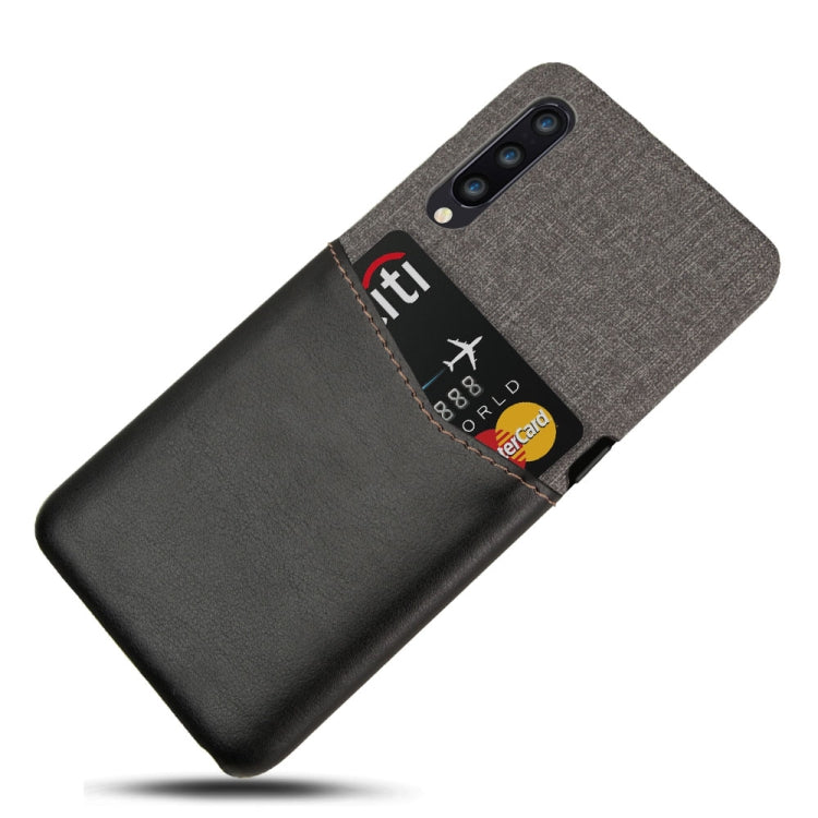 For Xiaomi Mi 9 PC + PU Splicing Case with Card Slots