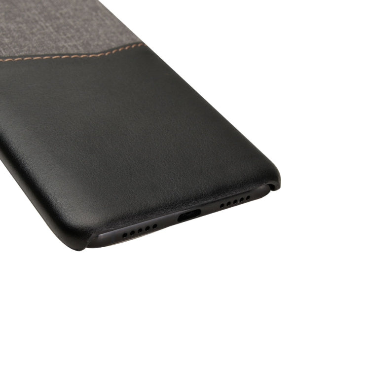 For Xiaomi Mi 9 PC + PU Splicing Case with Card Slots