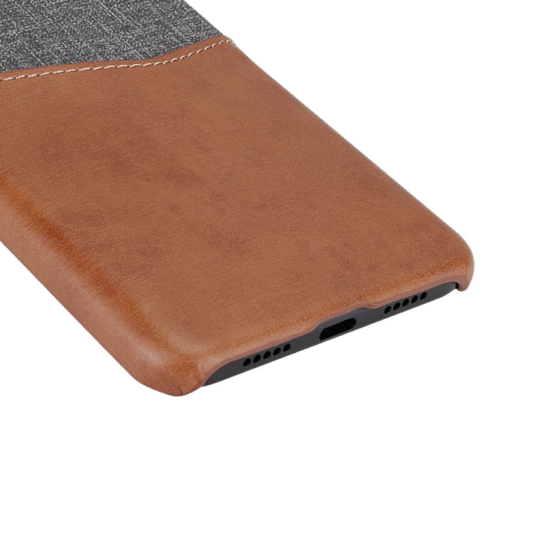 For Xiaomi Mi 8 Explorer/Mi 8 Pro PC + PU Splicing Case with Card Slots