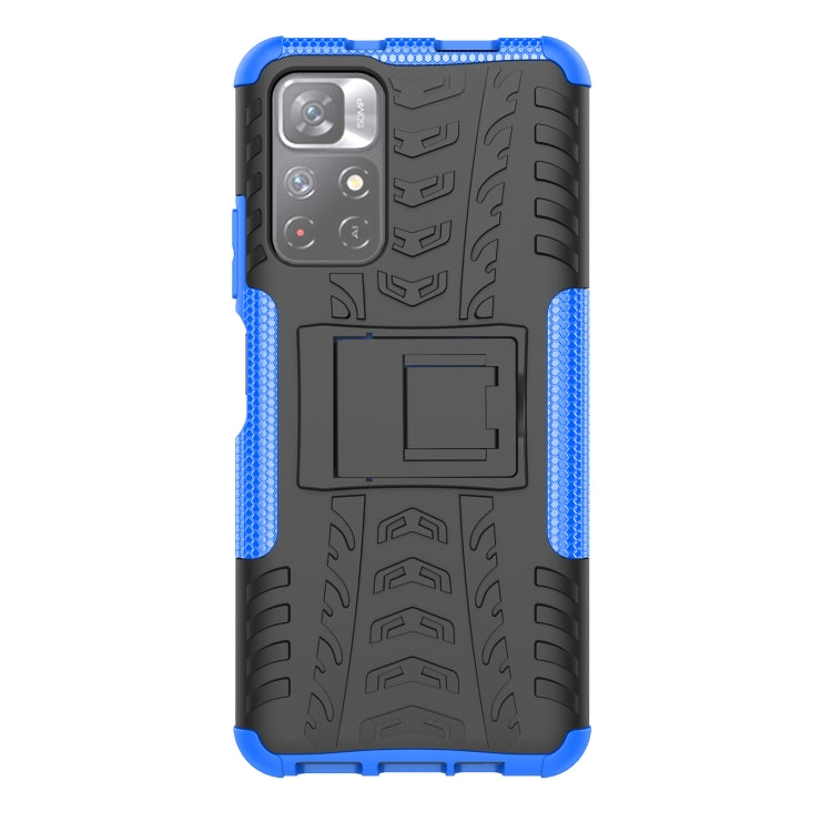 For Xiaomi Redmi Note 11 5G Tire Texture TPU + PC Phone Case