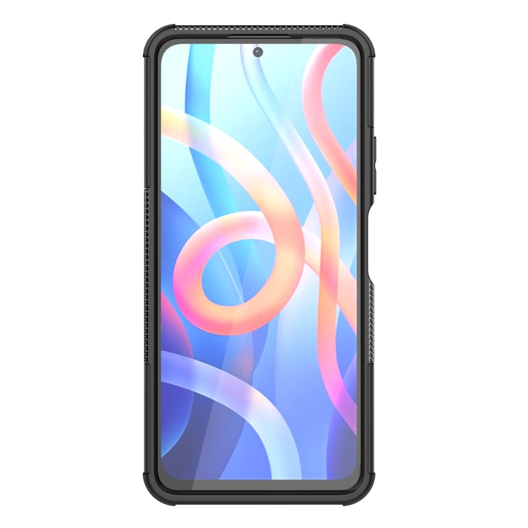 For Xiaomi Redmi Note 11 5G Tire Texture TPU + PC Phone Case