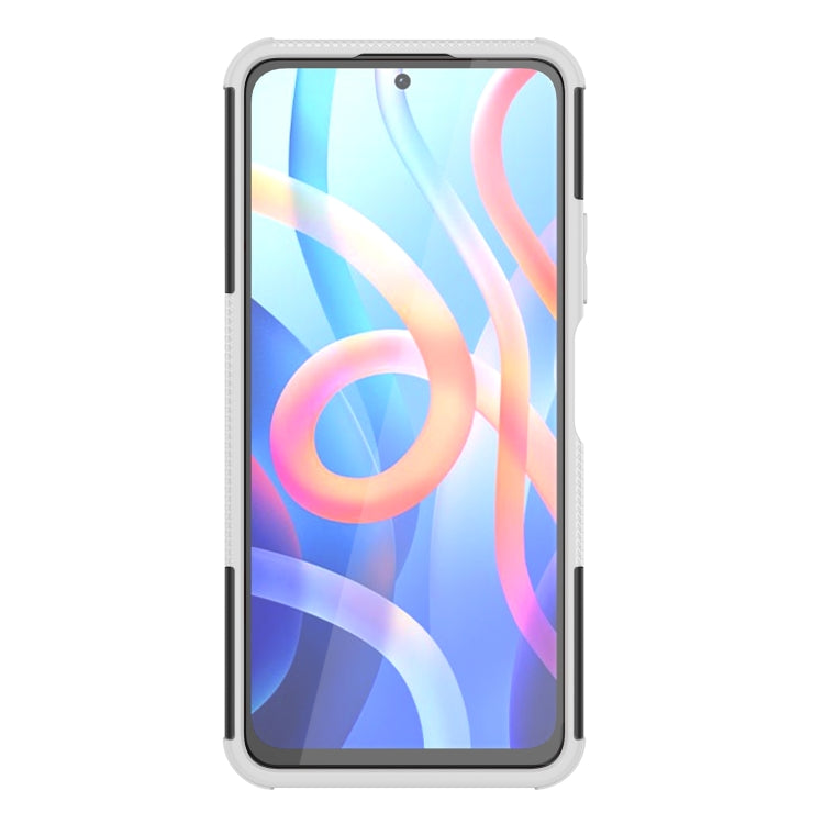 For Xiaomi Redmi Note 11 5G Tire Texture TPU + PC Phone Case