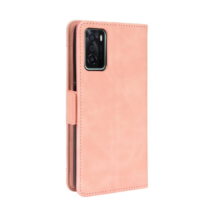 For OPPO A55s 5G JP Version Skin Feel Calf Pattern Leather Phone Case