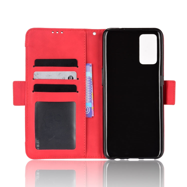 For OPPO A55s 5G JP Version Skin Feel Calf Pattern Leather Phone Case